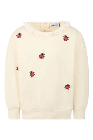 felpa in cotone bianco MINI RODINI KIDS | 2522010711OFFWHITE